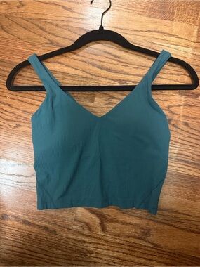 Lululemon Align Ribbed Tank - Green Jasper